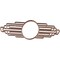 Ekena Millwork Elizabeth Wood Fretwork Pierced Ceiling Medallion, 18"W x 9"H x 5"IW x 8 1/2"IH x 3/8"T CMWP18X09X0375EBMF - alternate 2